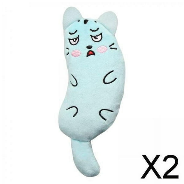 Juguete para gatos 2xChew con hierba gatera Azul 2 piezas Fernando