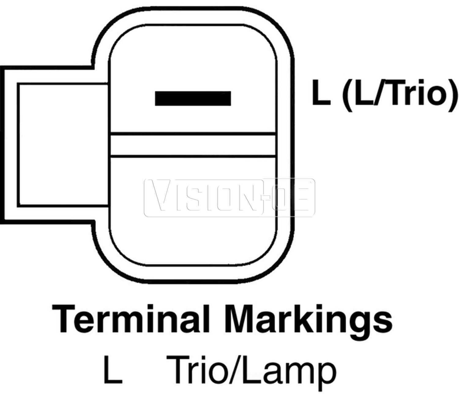 Vision OE 13945 Alternator