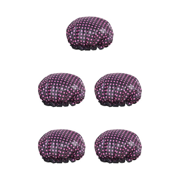 Minnieouse Sombrero de baño para mujer, capas impermeables, gorros para el pelo de ducha alta, cubierta de cabeza de niña gruesa para accesorios de Type2 NO2 Minnieouse CBP394380