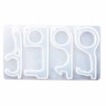 thumbnail image 2 of Agiferg Door Opener Hand Free Key Tool Silicone Mold for DIY Touchless Keychain, 2 of 7