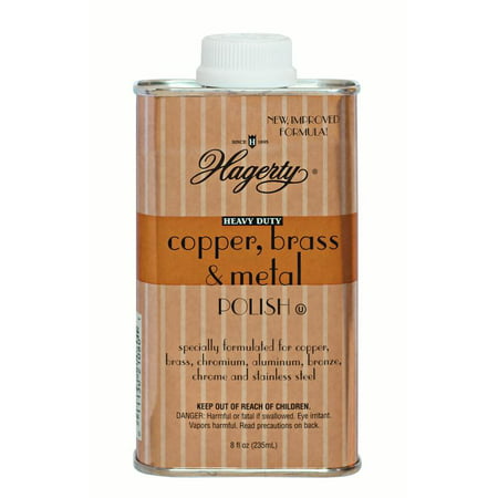 Hagerty Heavy Duty Copper, Brass and Metal Polish, 8 Fl (Best Metal Polish For Brass)