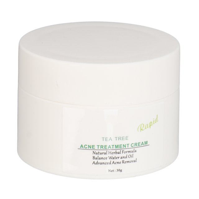 Crema Para El Acné, Mejora Los Problemas De Secado Eliminación De Puntos Negros Crema Facial Hidratante Para La Piel Piel Joven 30 G Control De Aceite Reparación De La Piel Para Cergrey Oil Control Facial Cream