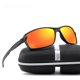 thumbnail image 4 of Gafas de sol polarizadas para hombres y mujeres Gafas de sol deportivas Gafas de pintura elástica Gafas de colores, 4 of 5