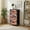 Color-4, variant on 4 Drawer Vertical Storage Dresser Marble Alcohol Ink Marble watercolor banners posters with Wood Top Fabric Pull Drawers