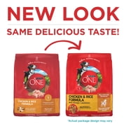 Purina One Dry Dog Food for Adult Dogs High Protein, Real Chicken & Rice, 31.1 lb Bag