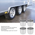thumbnail image 4 of Embout Central de Moyeu de Roue, Embouts Centrals de Roue Poussoirs 4.25 Po Durabilité Supérieure Acier au Carbone pour Jantes de Camion Remorque RV SUV, 4 of 7