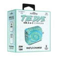 thumbnail image 7 of Liquipel Powertek Tie Dye Type-C Fast Charging Wall Charger 20W PD USB-C for iPhone, iPad, iWatch, Galaxy, Tablet, 7 of 7