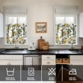 thumbnail image 4 of Farmhouse Wildflower Curtains 24 Inch - 3 Panel Vintage Country Set with Bohemian Floral Print, Rod Pocket Window Treatment, 4 of 6
