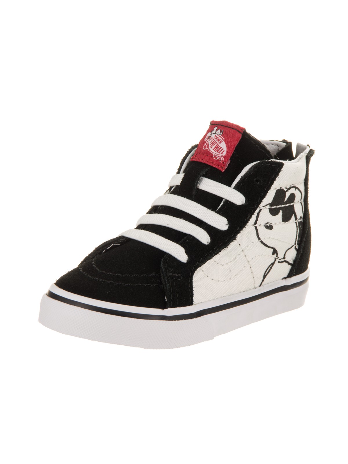 Vans Toddlers Sk8Hi Zip (Peanuts) Skate Shoe