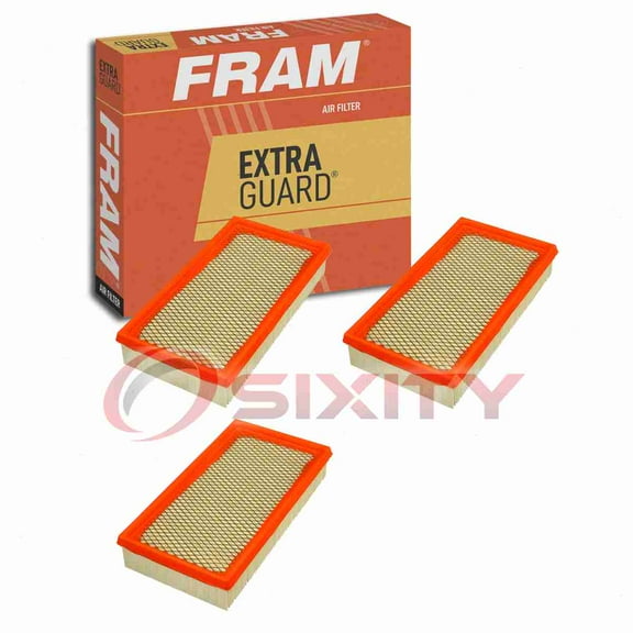3 pc FRAM CA8969 Extra Guard Air Filters for 28113-09000 88937528 A2032C A35470 AEA39 AF3895 AJ57-13-Z40 CFA1070 PA5686 Intake Inlet Manifold Fuel Delivery Filters