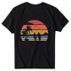 thumbnail image 4 of ICHUANYI ClearanceSummer Surfing Beach Printed Women Summer Short Sleeve Blouse Shirt T-shirt(Black, XL) ICHUANYI WER20232080506631, 4 of 5