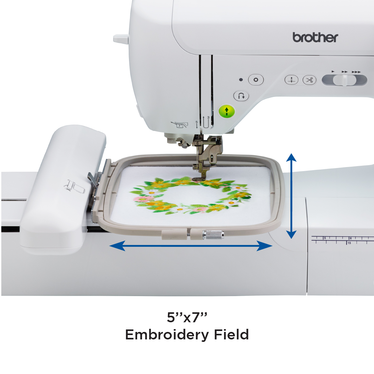 Brother SE1900 Computerized Sewing and Embroidery Machine with 240 Built-in Designs - image 3 of 14