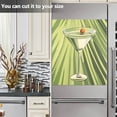 thumbnail image 3 of Yayeee Magnetic Dishwasher Cover for The Front Decoration Home Kitchen Machine Sticker Protector, Light Green Martini, 3 of 6