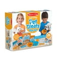 thumbnail image 2 of Melissa & Doug Feed & Play Pet Treats Play Set With 2 Plush Stuffed Animals (26 pcs), 2 of 3