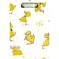thumbnail image 1 of FMSHPON Joy Duck Clipboard Hardboard Wood Nursing Clip Board and Pull for Standard A4 Letter 13x9 inches, 1 of 5