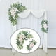 thumbnail image 5 of Arco De Flores De Boda Con Guirnalda De Hojas Para Decoración De Ceremonia, 2 Uds., Rosa Claro SM SunniMix corona de flores, 5 of 8