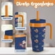 thumbnail image 3 of Magma Life Termo Acero Inoxidable para Niños Mini Flip 532 ml (18 oz), Doble Pared, Tapa Antiderrames con Popote, Mantiene Frío y Caliente, 3 of 7