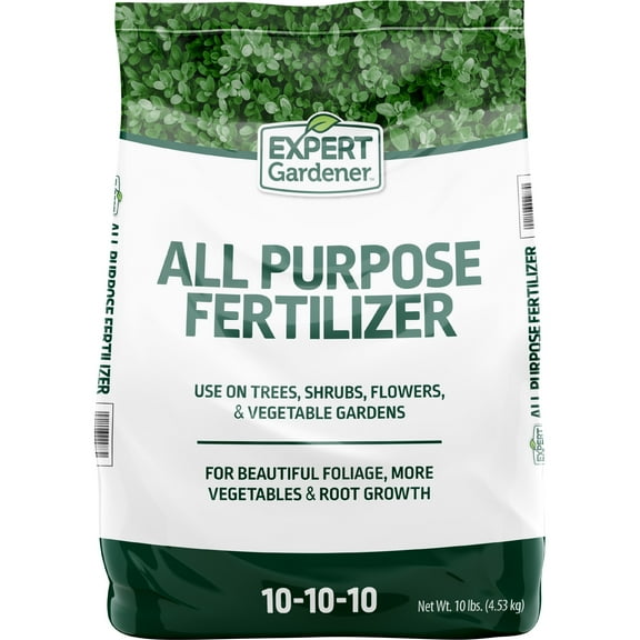 Expert Gardener All Purpose Plant Fertilizer, 10-10-10 Fertilizer, 10 lb.