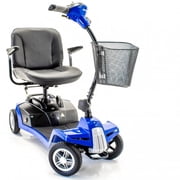 Shoprider - Escape - Portable Travel Scooter - 4-Wheel - Blue