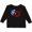 AB-Black, variant on Inktastic Stylized American Flag Fourth of July Boys or Girls Long Sleeve Toddler T-Shirt