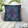 thumbnail image 6 of ZICANCN Vintage Flag Dinosaur Print Throw Pillow Covers, Bed Couch Sofa Knit Decorative Pillow Covers for Living Room Farmhouse, 20"x20", 6 of 8