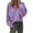 Purple #808, variant on Bovemsi Womens Sweaters Cozy Women's Solid Color Autumn And Winter V Neck Oversized Knitted Casual Fashion Pullover Business Casual Sweaters