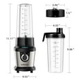 thumbnail image 3 of La Reveuse Blender for Shakes and Smoothies,400W, with 2 x 24 Oz Blending Cups and To Go Lids,BPA-free, 3 of 10