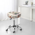 thumbnail image 7 of Kll Flying Butterflies Round Bar Chair Cushion Cover 12 Inch,Bar Stool Protector With Elastic, Soft Washable, 7 of 7