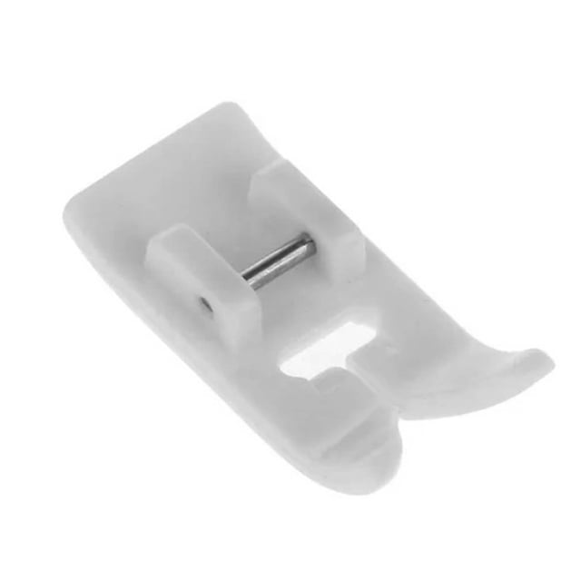 Prensatelas universal para máquina de coser doméstica, multifunción, evita que se pegue, color blanco