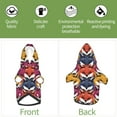 thumbnail image 6 of Honeii Fox Face Print Small Dog Hoodies Pet Hooded Sweatshirts Fall Winter Puppy Cat Sweaters Warm Clothes for Small Dogs Outfits Costume-XX-Large, 6 of 7
