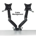 thumbnail image 5 of Atlantic 63607224 Gas spring Dual Monitor Desk Mount, Fits 17 - 27 in., 5 of 5