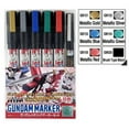 thumbnail image 2 of Gunze GSI Creos AMS 121 Mr. Hobby Gundam Marker Metallic Set (6 Markers), 2 of 3