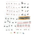 thumbnail image 2 of Kit de Composants Électroniques, Kit de Composants Électroniques à 6 Valeurs Étroitement Fixé pour Circuit, 2 of 8