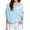Celestial Blue, variant on Halsey L/XL Celestial Blue Relaxed Lightweight Dolman Poncho Sweater for Women