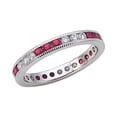thumbnail image 2 of Karina B� Genuine Ruby Eternity Band, 2 of 9