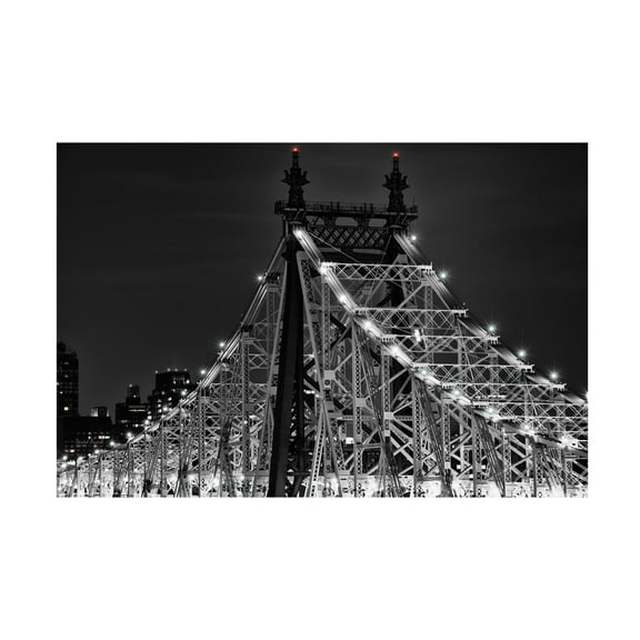 Trademark Fine Art Masters Fine Art Queensboro Bridge Canvas Wall Art - 12x19