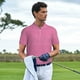 thumbnail image 3 of Balery Gingham Camisa Polo de Hombre con Estampado, de Manga Corta y Tejido Medio, Camisa Tipo Golf Polo-Medium, 3 of 6