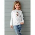 thumbnail image 2 of Remember To Be Happy Quote Long Sleeve Toddler -Image by Shutterstock,  4 Toddler, 2 of 4