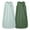 DarkGreen&Sage, variant on 2Pcs Mosebears 0.5 Tog Baby Sleeping Bag - Cotton Summer Sleep Sack for Newborns, Boys & Girls(Animal&Plant,S(0-6 Months))
