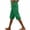 Green, variant on BLVB Cotton Linen Bermuda Shorts for Women Knee Length Elastic Waisted Summer Casual Side Split Beach Shorts Vacation Clothes with Pockets