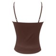 thumbnail image 3 of ZIXKCGDSE Tank Tops for Women Round Neck Adjustable Spaghetti Strap Sleeveless Summer Shirt Size M, 3 of 3