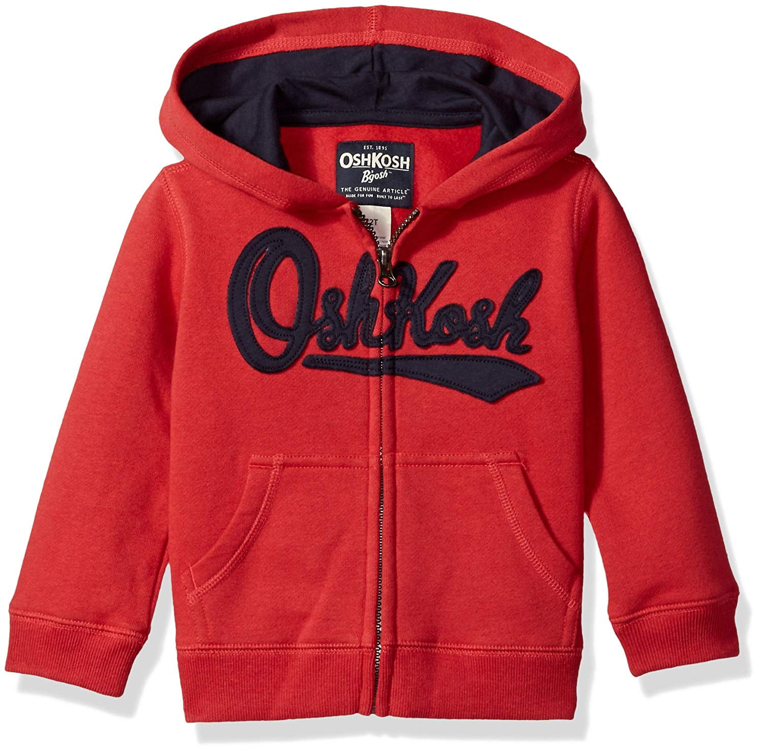 3t red zip up hoodie