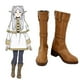 thumbnail image 2 of Zapatos de cosplay de Frieren, botas, disfraz de fantasía de Anime Sousou No Frieren para mujeres adultas, accesorios de disfraces de Halloween hechos a medida, 2 of 5