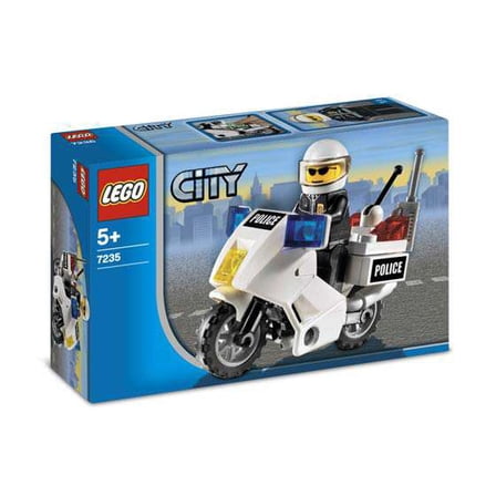 Pre-Owned City Police Motorcycle Set LEGO 7235