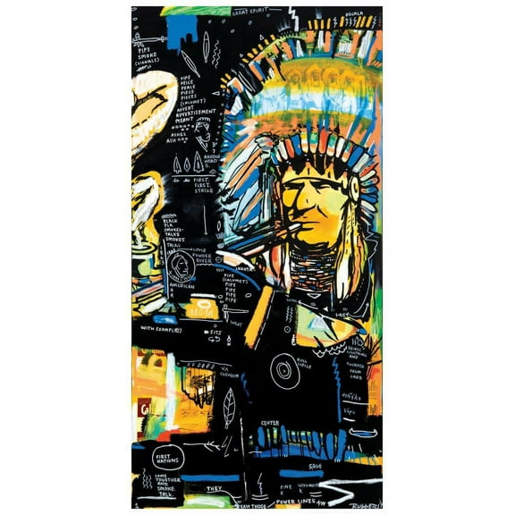 Marmont Hill Mh-Jrug-03-C-36 36" X 18" "Calumet 2" Giclee Art Print On Stretched Canvas By