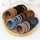 thumbnail image 4 of 50 unids/set mujeres niñas bandas básicas para el cabello 4cm colores sólidos simples diadema elástica cuerdas para el cabello lazos accesorios para el cabello soporte de cola de caballo, 4 of 4