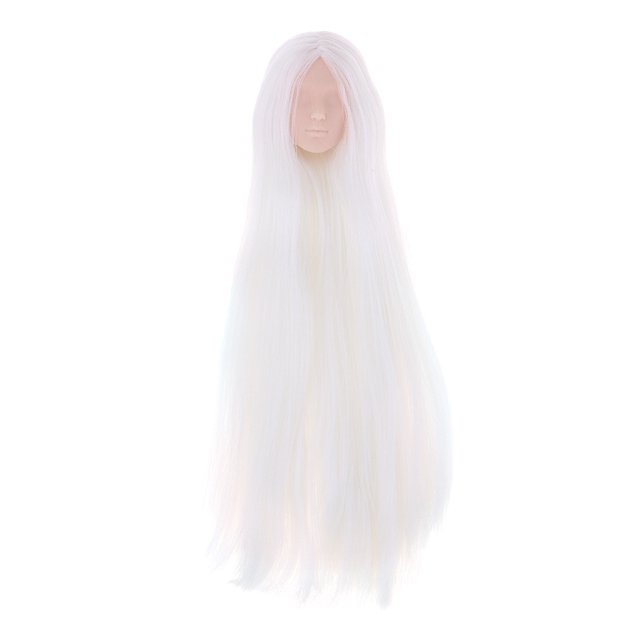 1/6 BJD cabeza de muñeca masculina esculpir con cabellero piezas de bricolaje juguetes de plástico de para niños perfke Escultura de cabeza de muñeca de niño de BJD