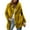 Yellow, variant on ZACPNCV Womens Faux Fur Coats Warm Mid Long Furry Jackets Long Sleeve Lapel Winter Fluffy Outerwear Shaggy Parka Coat