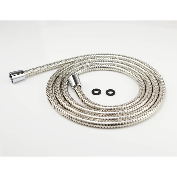 Manguera de ducha Purelux de 254 cm de acero inoxidable cromado