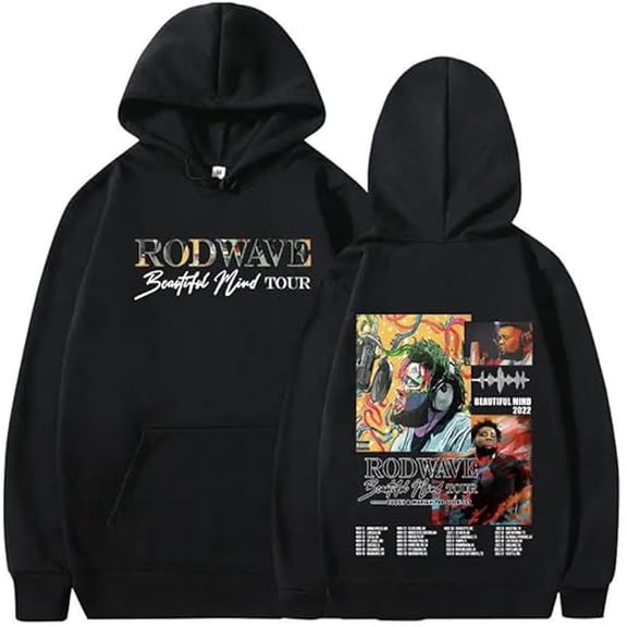 Rods Tour Merch Waves Hoodie Print Graphic Hooded Sweatshirt for Men Women